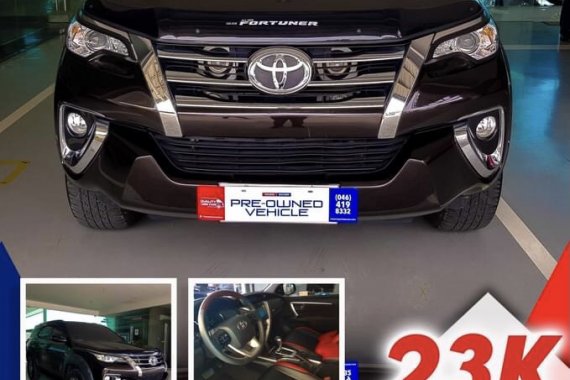 Pre-owned 2019 Toyota Fortuner  2.4 G Diesel 4x2 AT for sale in good condition