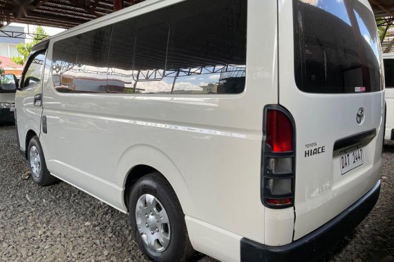  White Toyota Hiace 2021