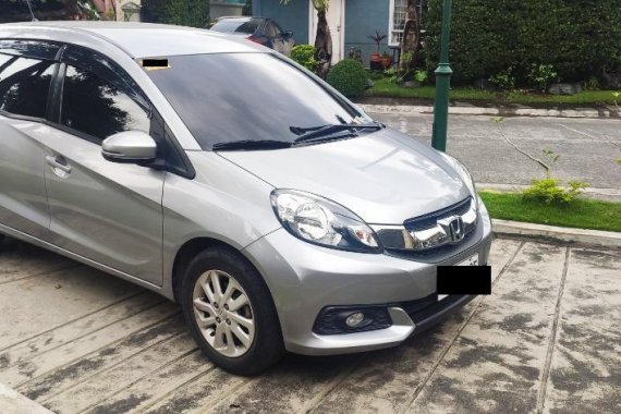 Selling Silver Honda Mobilio 2016