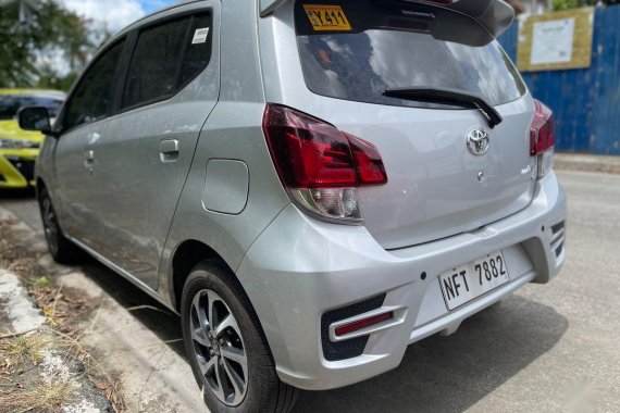 Silver Toyota Wigo 2019