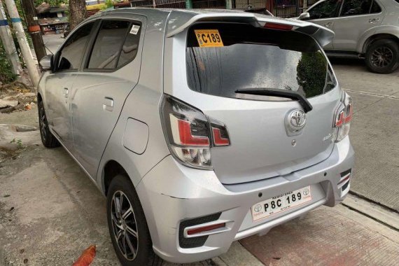 Silver Toyota Wigo 2020