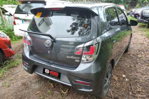 Silver Toyota Wigo 2021 for sale in Quezon