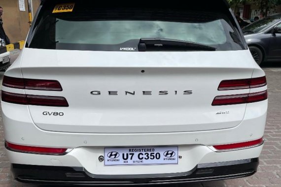 White Hyundai Genesis 2021