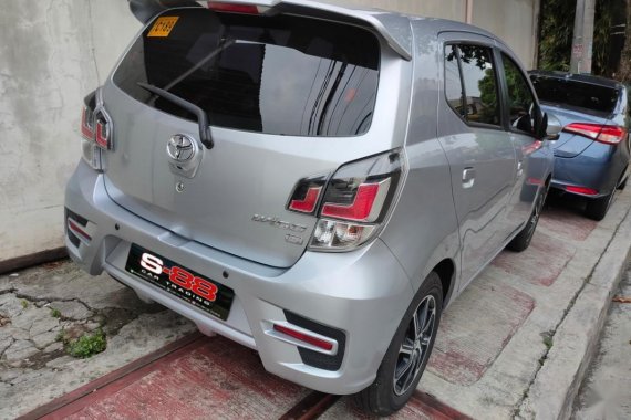 Silver Toyota Wigo 2021