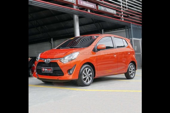 Orange Toyota Wigo 2020 for sale in Quezon