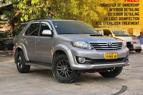 Sell second hand 2016 Toyota Fortuner 2.5G VNT M/T Diesel Black Edition for sale at cheap price