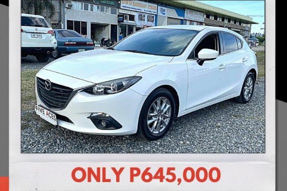 Selling White Mazda 3 2016 in Mandaue