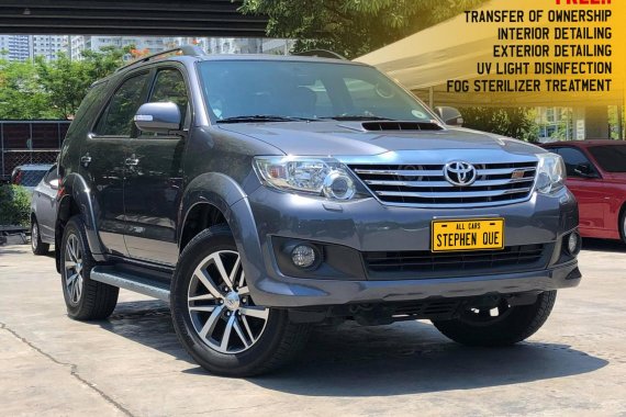 2nd hand 2014 Toyota Fortuner 2.5 V VNT A/T Diesel for sale in good condition