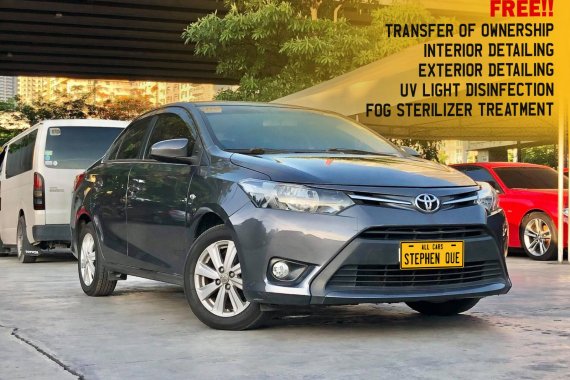 Second hand 2016 Toyota Vios 1.3 E M/T Gas Sedan for sale