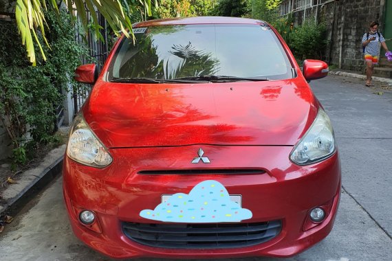 Sell pre-owned 2015 Mitsubishi Mirage HB GLS MT Red