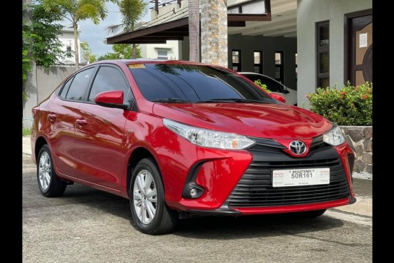 Red Toyota Vios 2021 for sale in Angeles