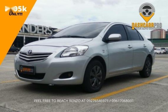 Silver Toyota Vios 2013