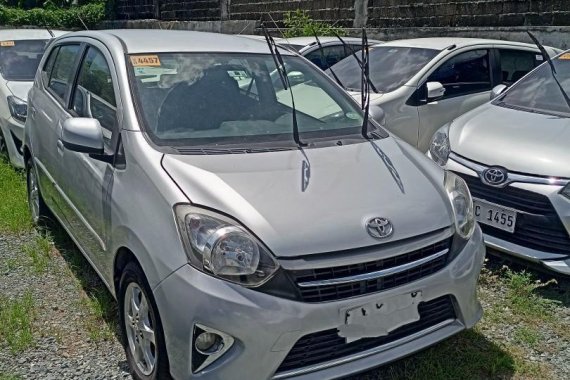 Brightsilver Toyota Wigo 2017 for sale in Paranaque