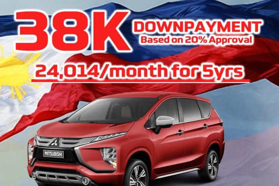 2021 Mitsubishi Xpander GLS AT 38k Downpayment