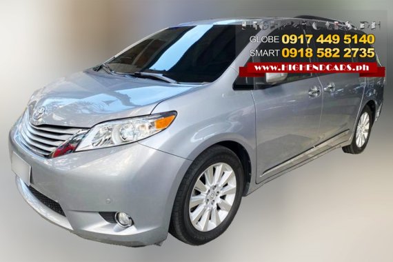 2016 Toyota Sienna Limited Edition, Top Model, 3.5L V6 Gas, 8 speed automatic, 28t Kms