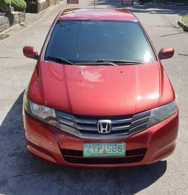 Orange Honda City 2009