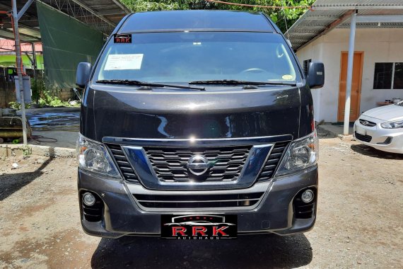 Selling Used 2018 Nissan NV350 Urvan Premium A/T 15-Seater in Black