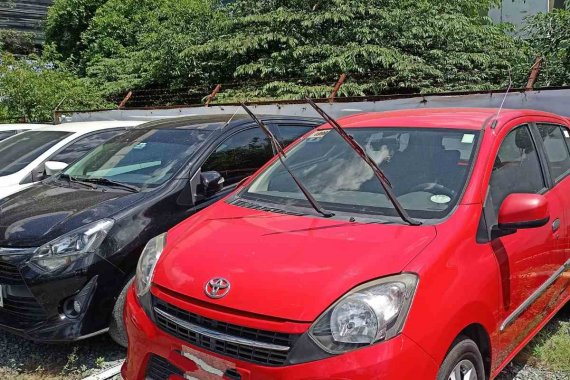 Sell Red 2017 Toyota Wigo  in used