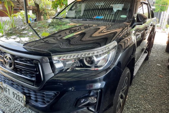 Black 2019 Toyota Hilux Conquest 2.4 4x2 AT  for sale