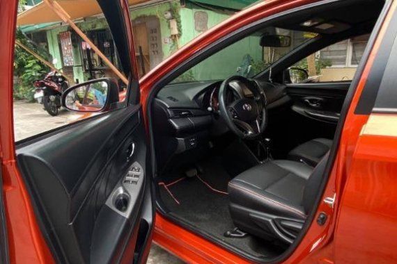 Selling Orange Toyota Yaris 2016