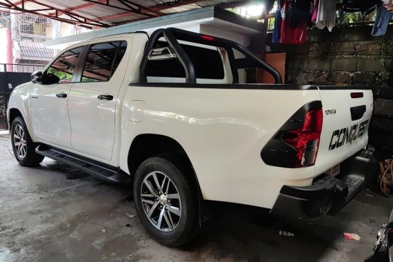 White Toyota Hilux Conquest 2.4 4x2 2019 