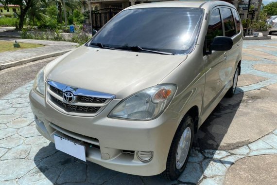 TOYOTA AVANZA 2008 J MODEL - Manual 