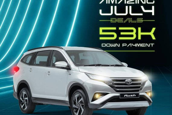 AMAZING JULY DEALS! Toyota Rush 2021