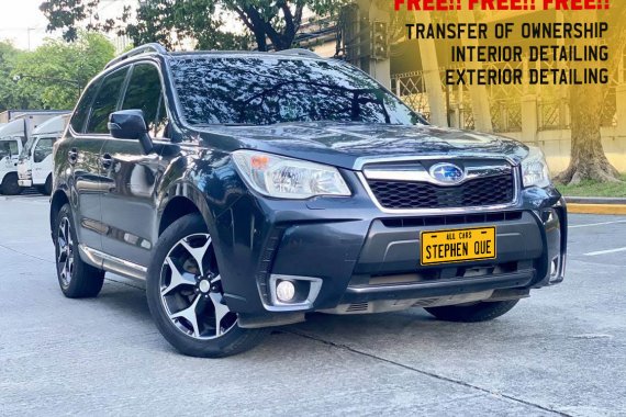  Selling Blue 2014 Subaru Forester 2.0 XT A/T Gas SUV / Crossover by verified seller
