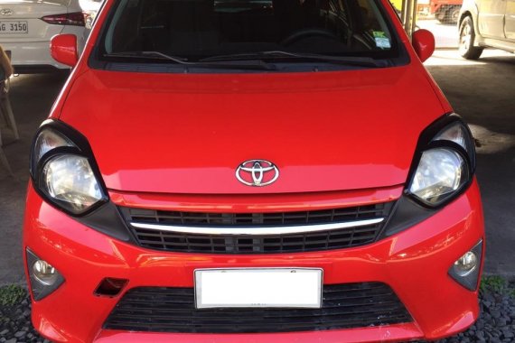 FOR SALE!!! Red 2017 Toyota Wigo  affordable price