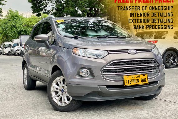 Second hand 2015 Ford EcoSport Titanium 1.5 A/T Gas for sale at cheap price