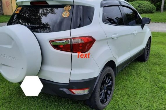 White Ford Ecosport 2017 SUV at Manual for sale in Bacoor