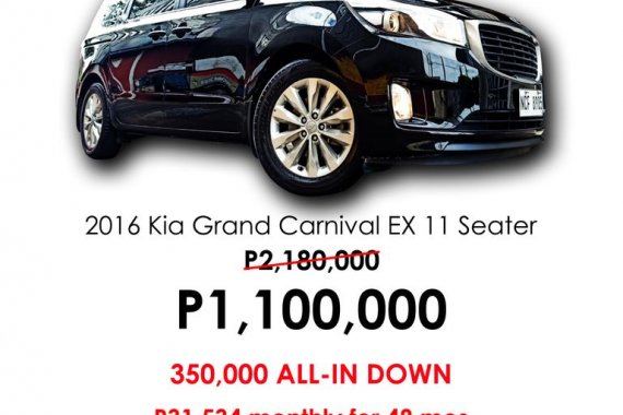 2016 KIA GRAND CARNIVAL