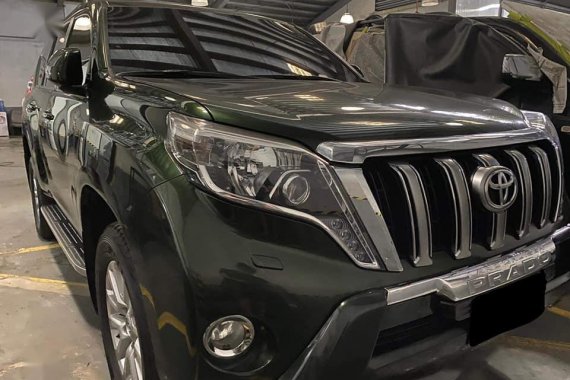 Black Toyota Prado 2015 for sale in Quezon