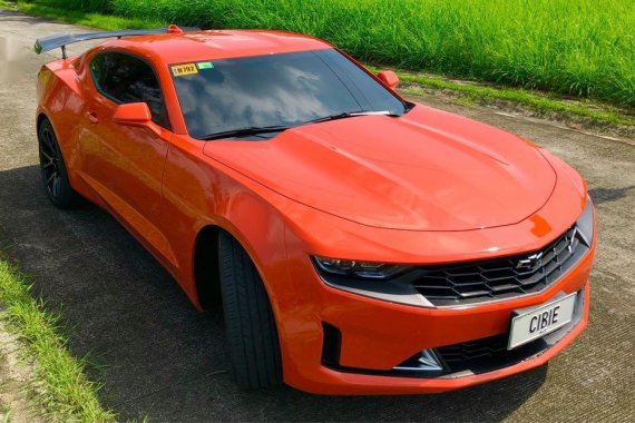 Selling Orange Chevrolet Camaro 2021 in Caloocan