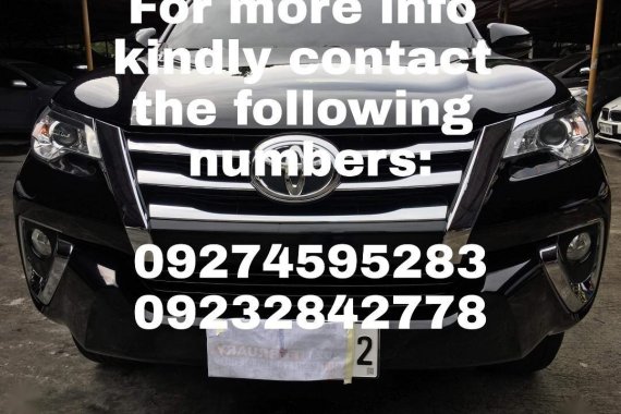 Selling Black Toyota Fortuner 2020 in Pasig