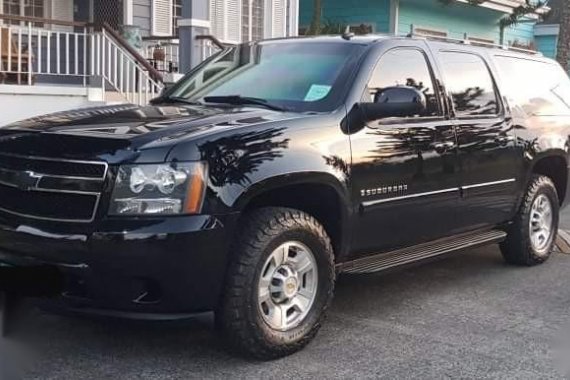 Selling Black Chevrolet Suburban 2009 in Quezon