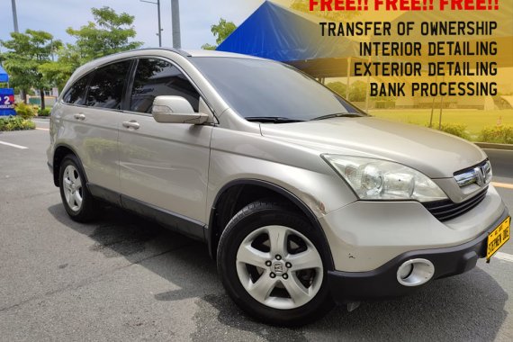 2nd hand 2007 Honda CR-V 4x2 A/T Gas for sale in good condition