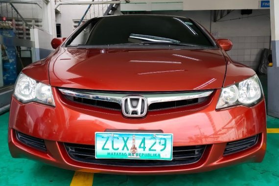 Selling Orange Honda Civic 2006 in Quezon