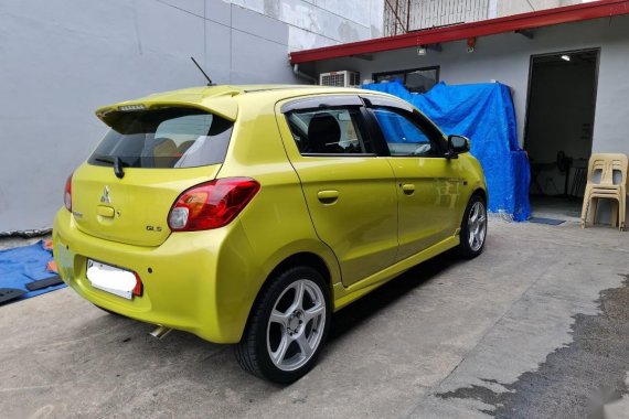 Green Mitsubishi Mirage 2016 for sale in San Pedro