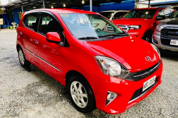 SUPER SALE! Red 2017 Toyota Wigo  1.0 G MT for sale