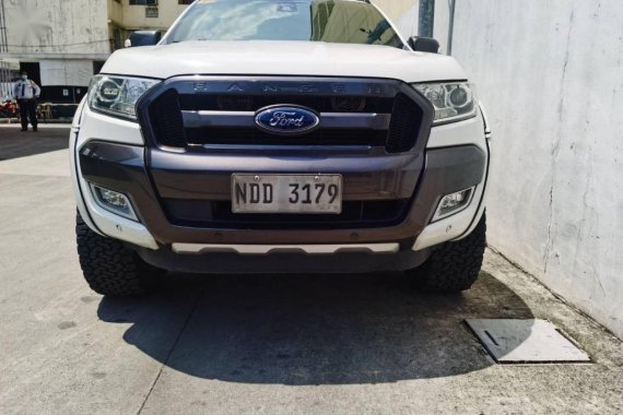 Selling White Ford Ranger 2017 in Manila