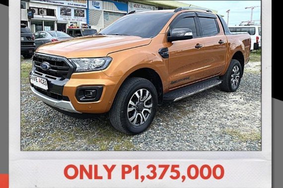 Golden Ford Ranger 2020 for sale in Mandaue