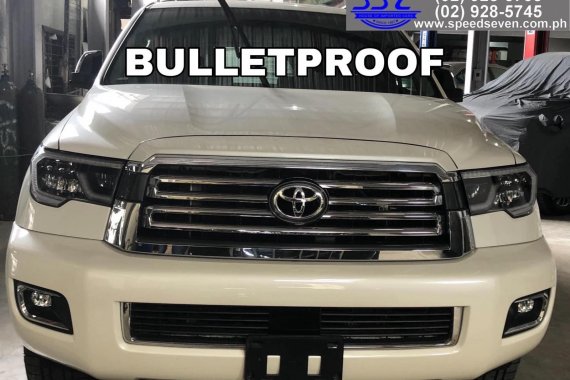 BULLETPROOF Toyota Sequoia Level 6 Armored Brand New Bullet Proof Armor not land Cruiser landcruiser