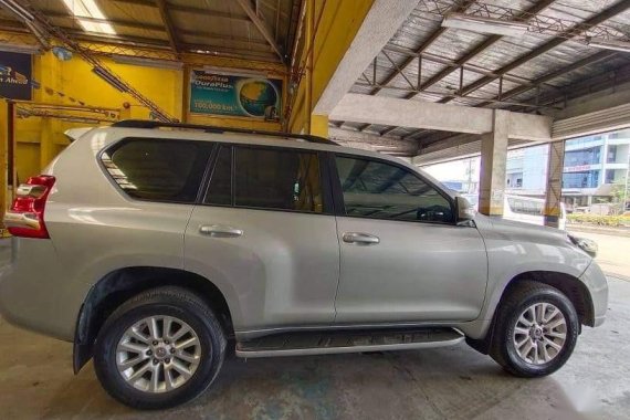 Brightsilver Toyota Prado 2016 for sale in Cebu