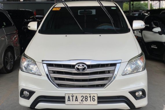 Pearl White Toyota Innova 2015 for sale in Pasig