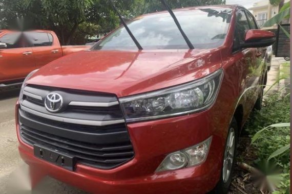 Red Toyota Innova 2020 for sale in Quezon