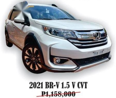Selling White Honda BR-V 2021 in Cainta