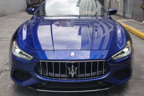 Selling Blue Maserati Ghibli 2019 in Makati