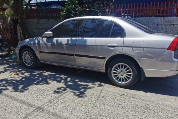 Brightsilver Honda Civic 2002 for sale in Pateros