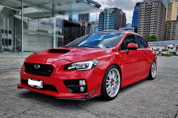 Red Subaru Impreza 2017 for sale in Pasig